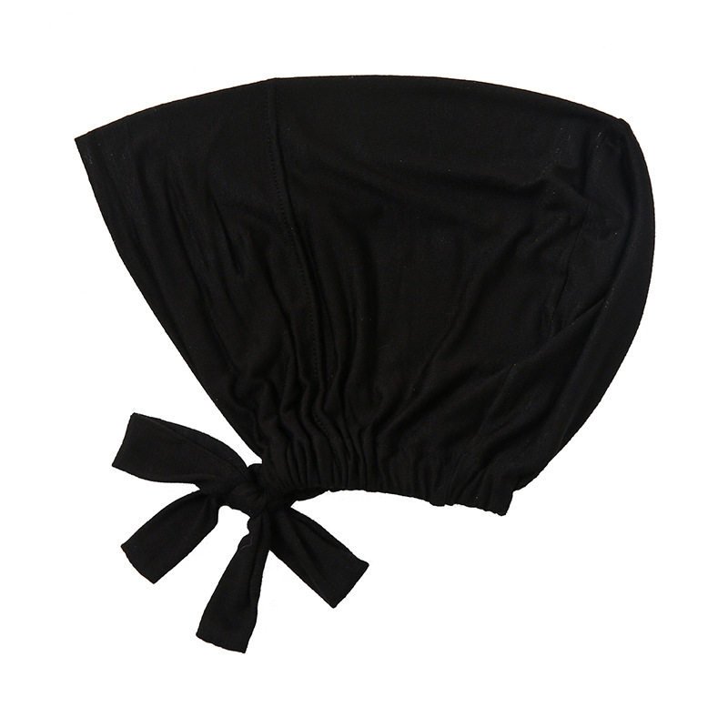 Tie Back Cotton Hijab Inner Cap Undercap Bonnet